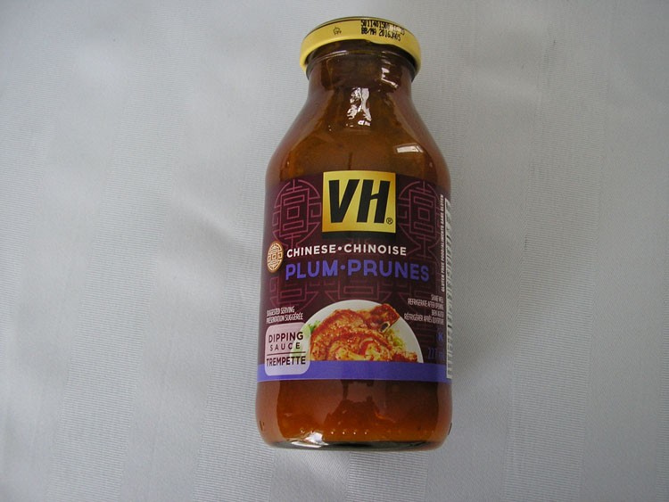 Sauce VH - Trempette aux prunes
